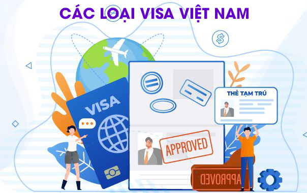 Các loại visa phổ biến nhất ở Việt Nam
